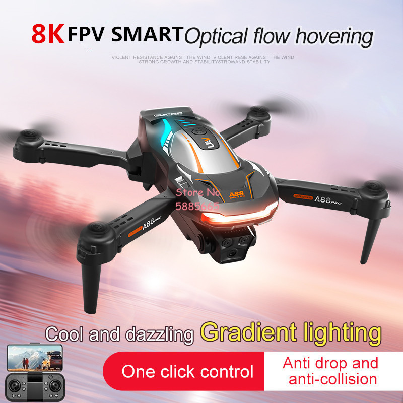 Photography Lighting Box - 8K航空写真撮影 オプティカルフローポジショニング FPV RCドローン 4CH カラフル照明