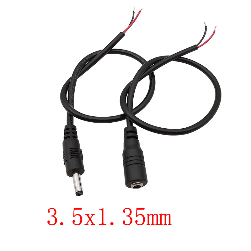 Photography Led Lighting Kit - DC 3.5mm x 1.35mm オスプラグ メスジャック