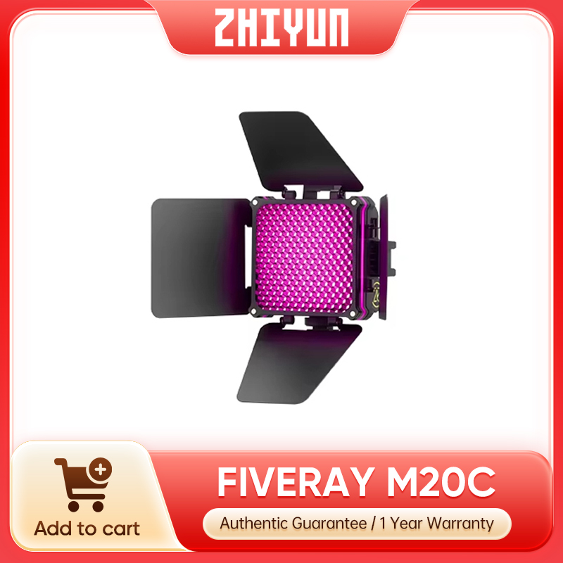 Photography Lighting Styles - ZHIYUN FIVERAY M20C RGB M20 バイカラー