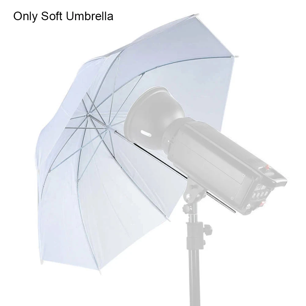 Photography Lighting Box - 20 インチフォトスタジオ照明フラッシュ半透明白撮影昼光リフレクター折りたたみソフト傘写真撮影用