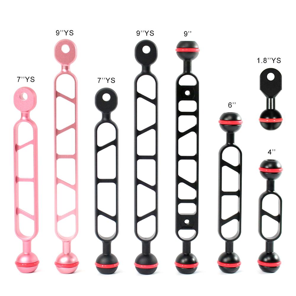 Photography Lighting Kits - Nitescuba ダイビングアルミボールアダプター Ys マウントライトアームブラケットジョイントバタフライクリップ Tg6 Gopro
