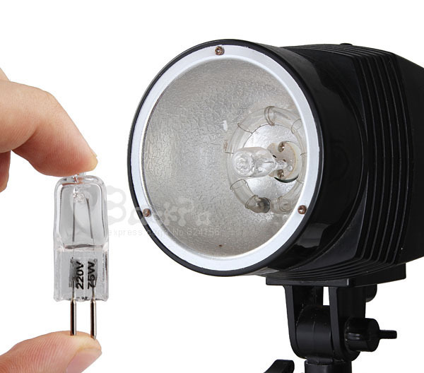 Photography Lighting Kit Godox - Speedlite 250di 300sdi gs300 K-150A K-180Aに適した,2つのPhotoStudio電球のセット