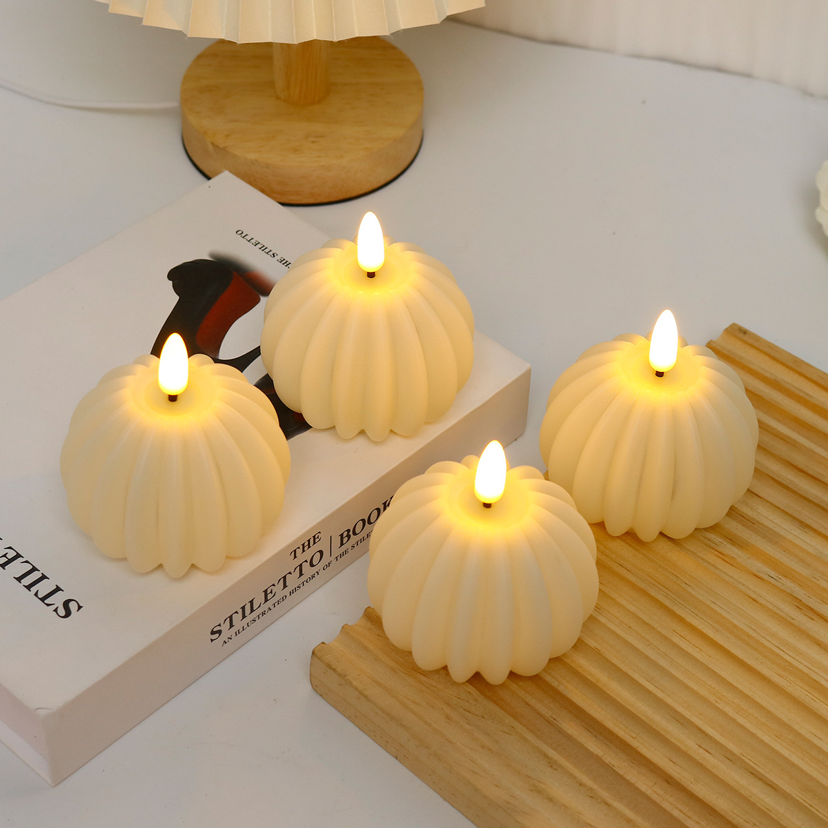 LEDキャンドルキューブ 結婚式、誕生日、クリスマスデコレー - Photography Lighting のレビューと価格