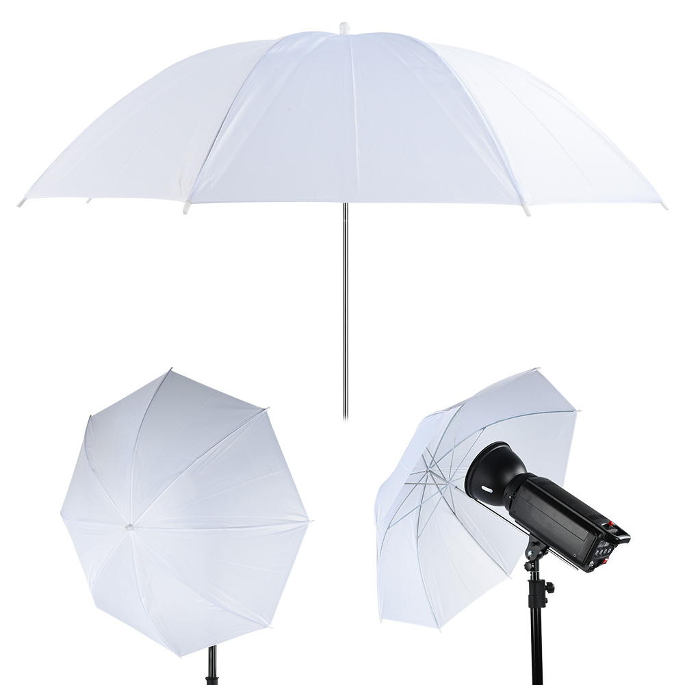 33 インチ半透明ホワイトソフト傘写真撮影スタジオ用フラッシ - Photography Lighting Box のレビューと価格
