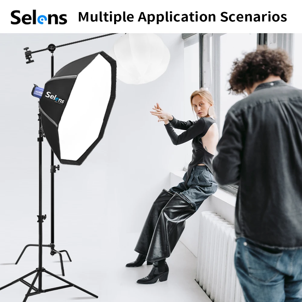 セレンズ 82/105cm アンブレラソフトボックス + ボ - Photography Umbrella Lighting Setup のレビューと価格