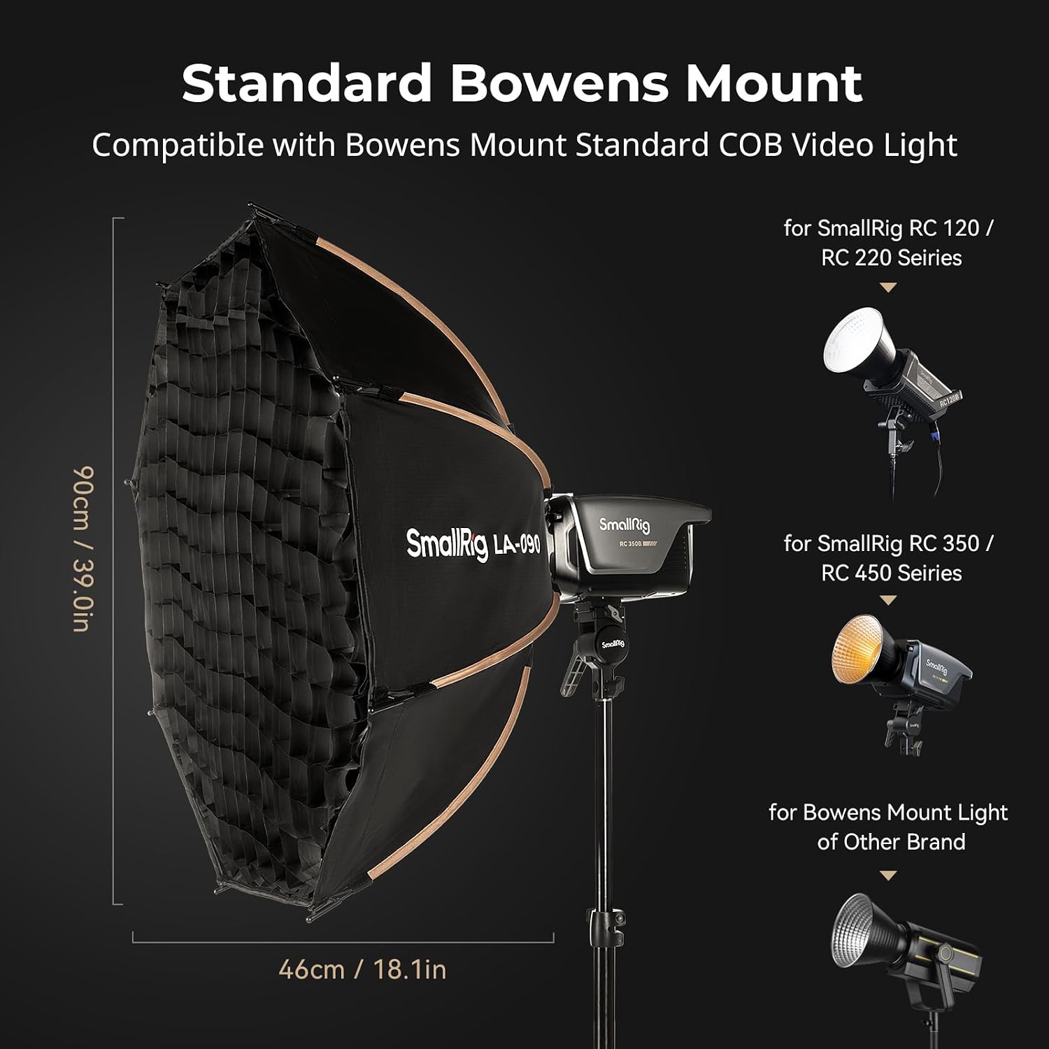 35インチボーエンズマウントオクタゴンソフトボックス写真撮影 - Photography Lighting Kits のレビューと価格