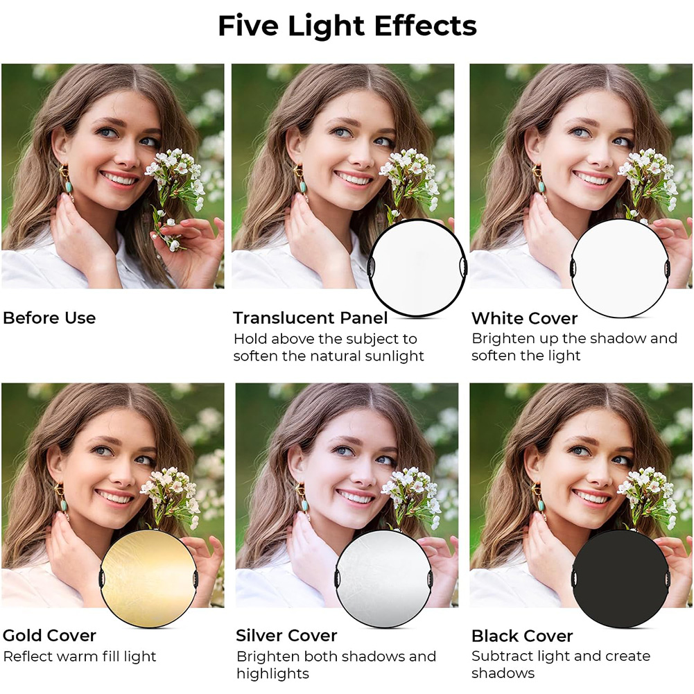 MYOBO折りたたみ式ライトリフレクター、キャリングケース付 - Photography Lighting Box のレビューと価格