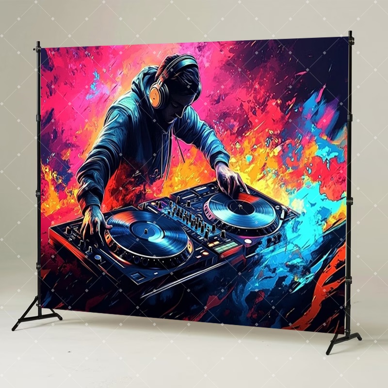 ヒップホップ音楽DJパーティー装飾スカルブラックライトネオン - Photography Lighting Box のレビューと価格