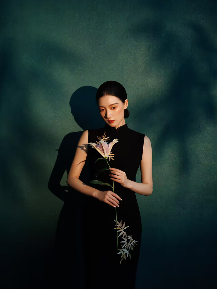 新しい2026年ブラック写真スタジオ中国風ポートレート服高級 - Photography Lighting Styles のレビューと価格