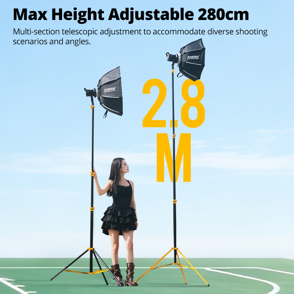 AMBITFUL GM280Y 280cmプロフェッショナル - Photography Lighting Box のレビューと価格