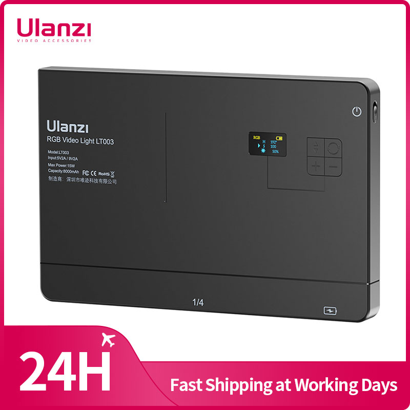 Ulanzi LT003 15W RGB Video Lig - Photography Lighting Styles のレビューと価格