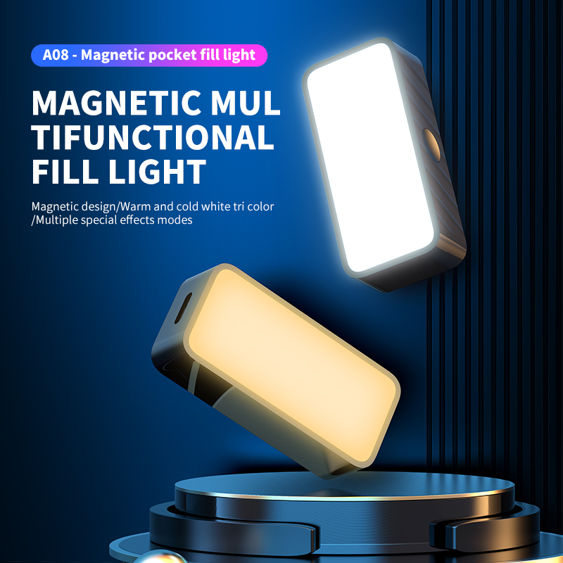 磁気ポータブルミニ Selfie フィルライト調整可能な照明 - Macro Photography Led Lighting のレビューと価格