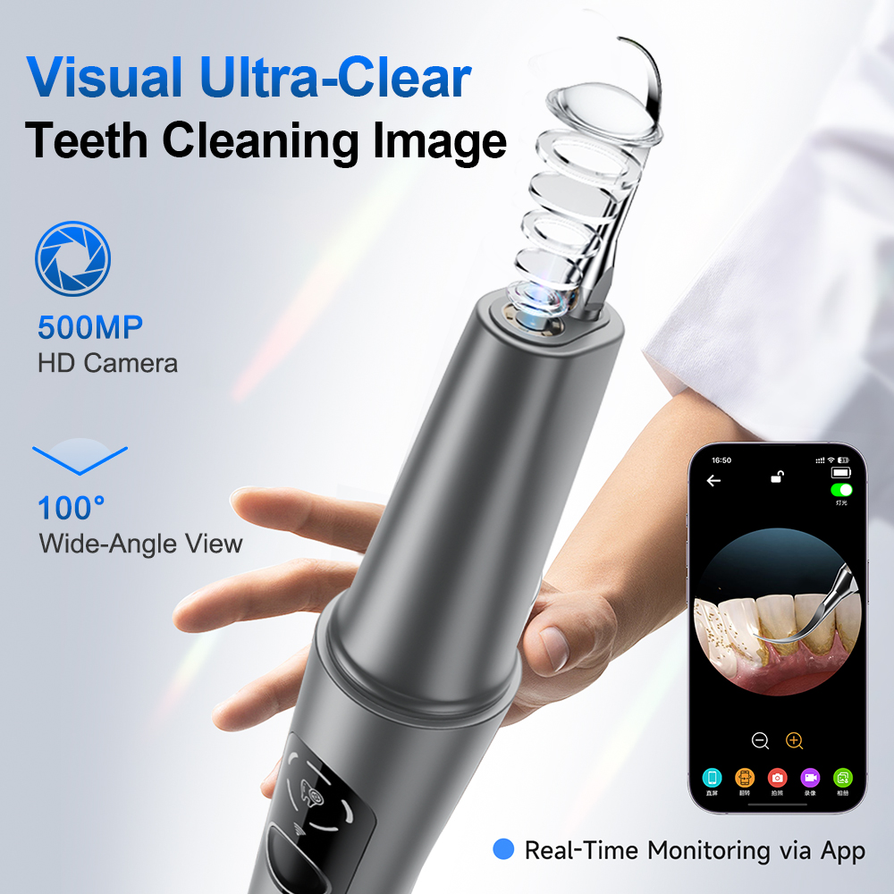 新型ビジュアル超音波歯石除去器 500W 360 ° LED - Macro Photography Led Lighting のレビューと価格