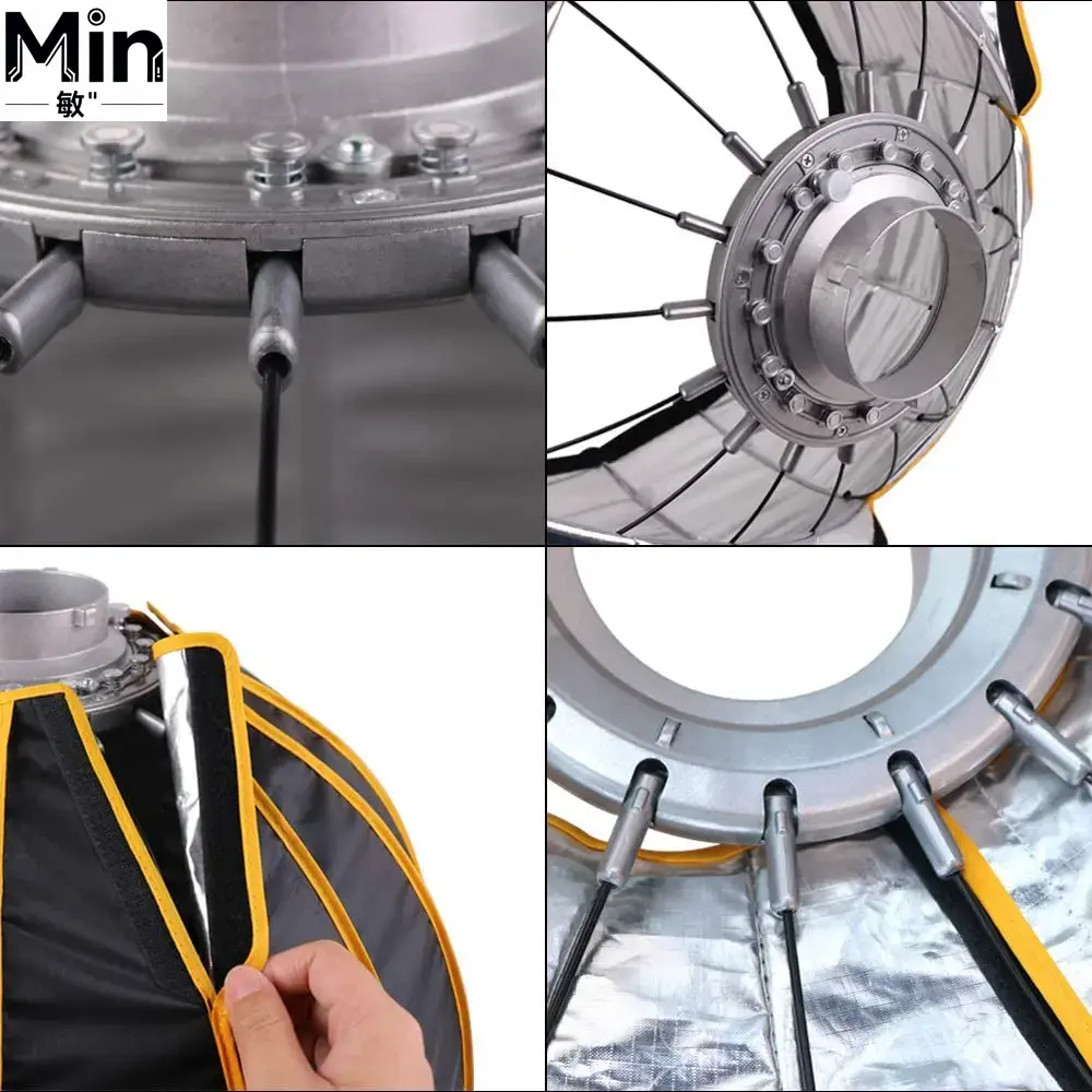 35インチ（90cm）クイックセットアップ折りたたみ式ディー - Photography Umbrella Lighting Setup のレビューと価格