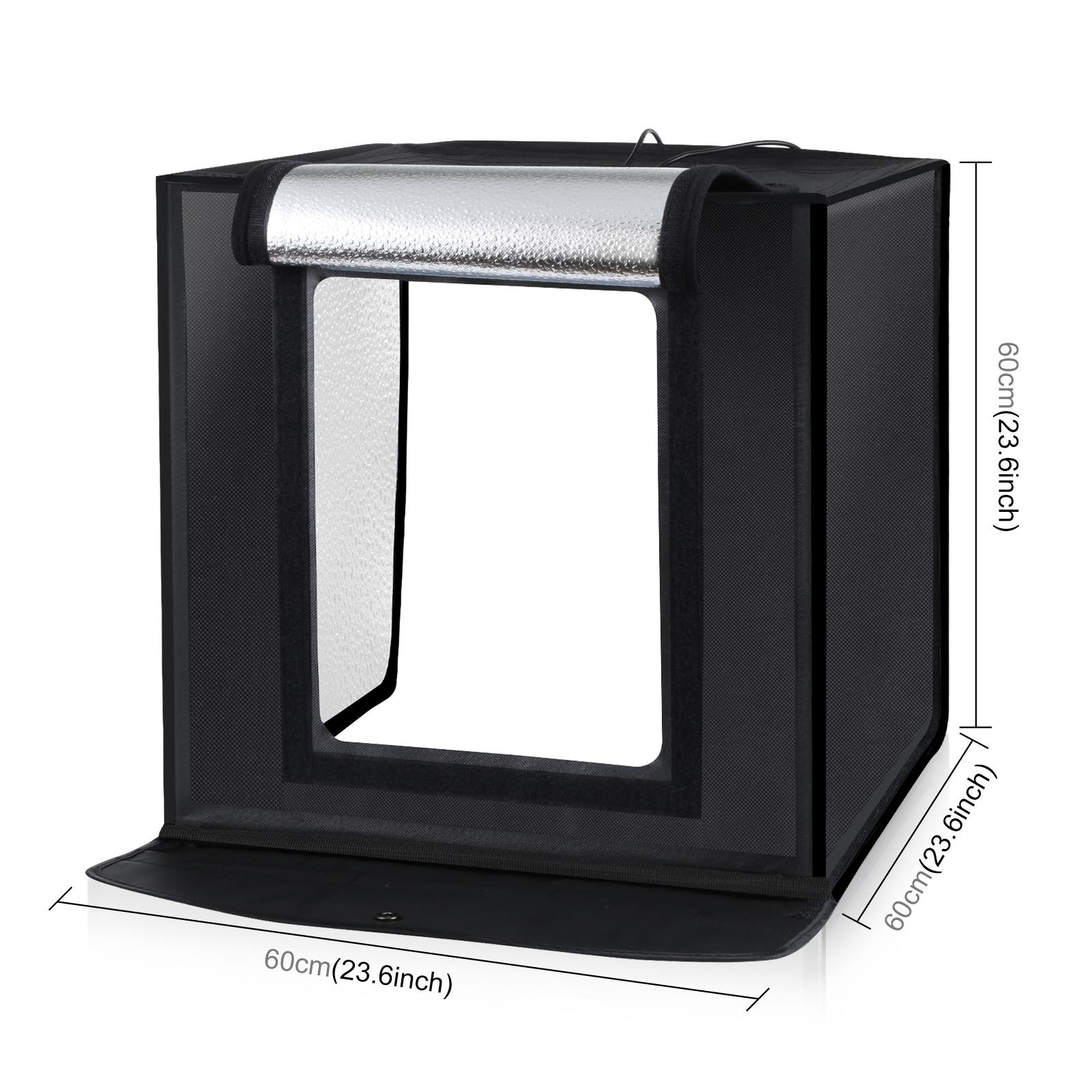 PULUZ 60cm写真スタジオライトボックス ポータブル  - Photography Lighting Kits のレビューと価格
