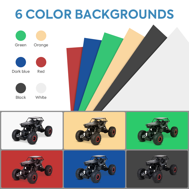 折りたたみ式フォトスタジオライトボックス、LEDライトリング - Photography Lighting Kits のレビューと価格