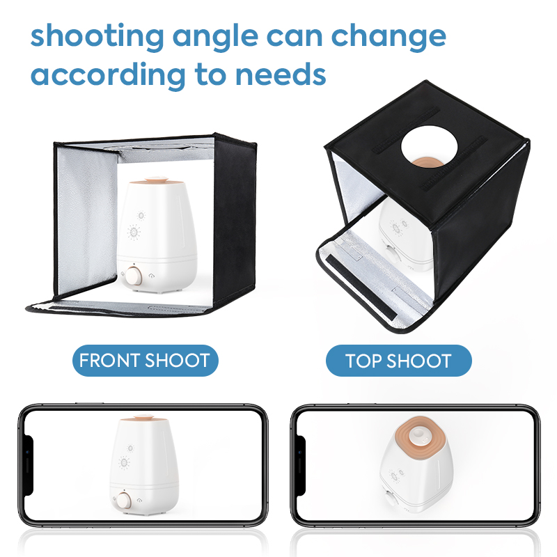 折りたたみ式フォトスタジオライトボックス、LEDライトリング - Photography Lighting Kits のレビューと価格