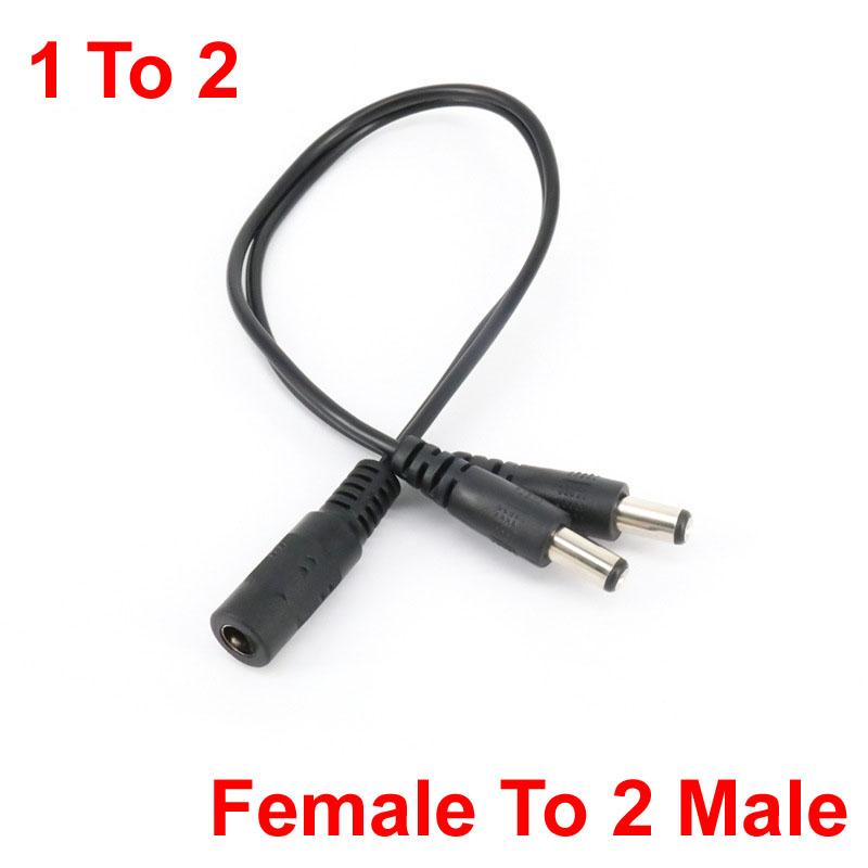 新型5.5 * 2.1mm 1-2/3/4/5/6/8分岐D - Photography Led Lighting Kit のレビューと価格