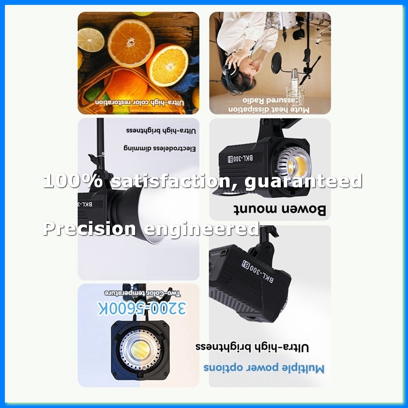300W Bi LED ビデオライト、ポートレート、屋外写真 - Photography Lighting のレビューと価格