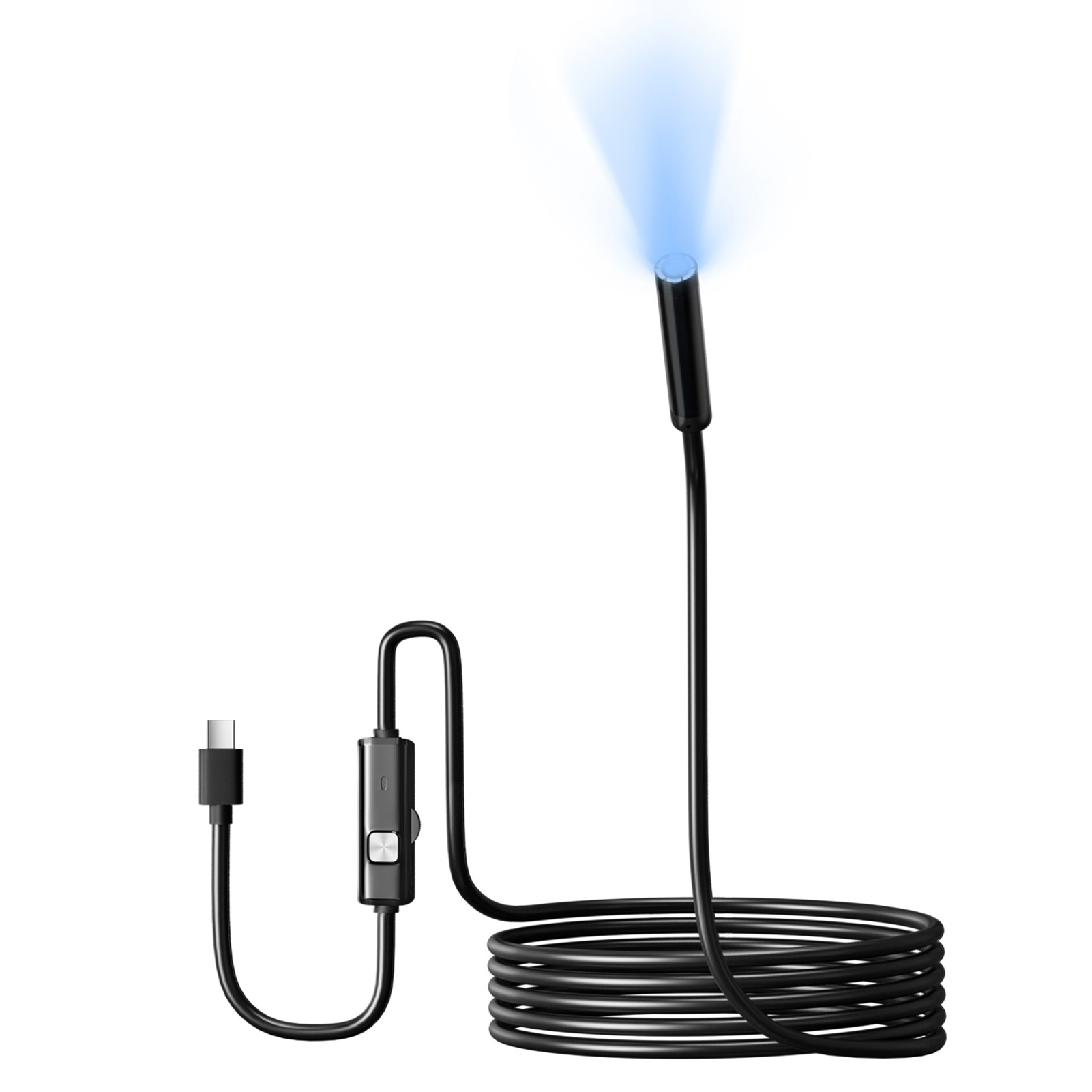Type-c 5.5/7mm 内視鏡スコープカメラ 1m 1 - Macro Photography Led Lighting のレビューと価格
